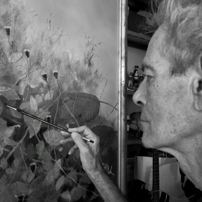 Damian Ebejer in the Studio