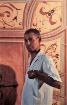 Damian Ebejer in the Studio