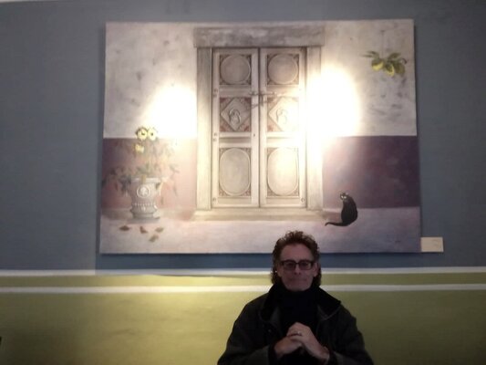 Damian Ebejer in the Studio