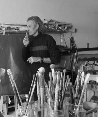 Damian Ebejer in the Studio