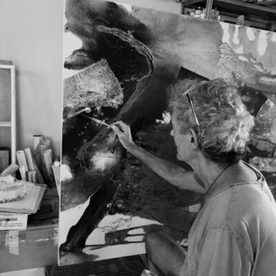 Damian Ebejer in the Studio