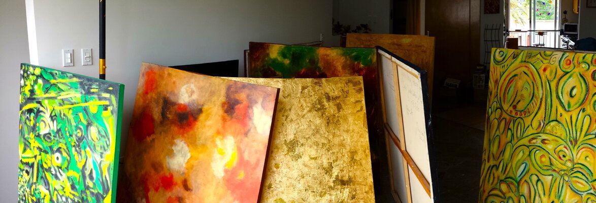 Anne Pivron in the Studio: Mon univers