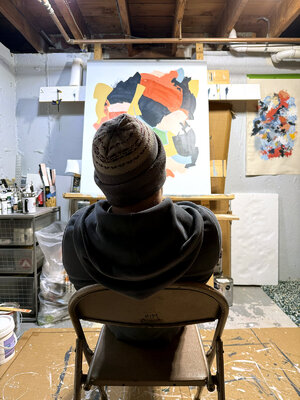 Tony Gregg in the Studio