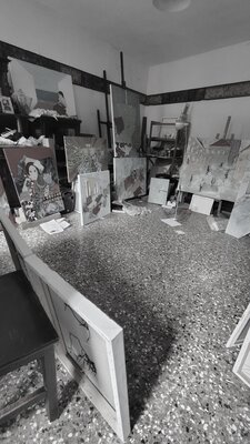 Chiara Silvano in the Studio: Il mio studio a Venezia
