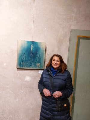 Patrizia Cognetti in the Studio