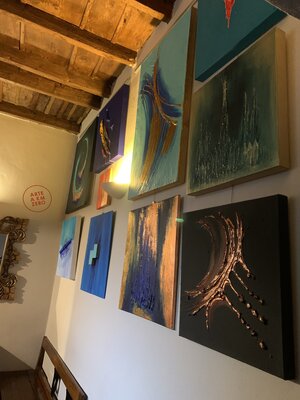 Patrizia Cognetti in the Studio