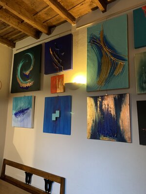 Patrizia Cognetti in the Studio