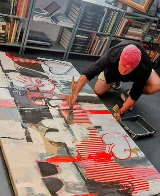 Toni Crespo in the Studio: Trabajando...