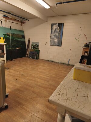 Joackim Schou Dahle in the Studio