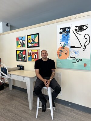 AJ Smith in the Studio