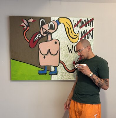 AJ Smith in the Studio