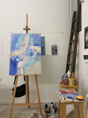Mariana Pereira in the Studio: Trabajando en mi atelier