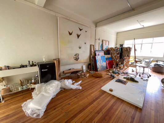 Begoña Colomar in the Studio: Getting ready to move out into a new studio closer to my home