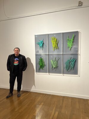 José María LISÓN in the Studio: XXV PREMIO UNIVERSIDAD DE MURCIA 2026. Palacio ALMUDI.