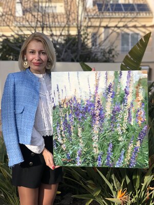 Ulyana Korol in the Studio: “Lavender from Monaco”