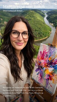 Margarethe von Billow in the Studio: Margarethe von Billow International Artist