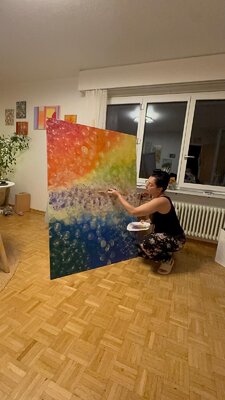 Valeria Pianese in the Studio: Work in Progress 👩🏻‍🎨🎨