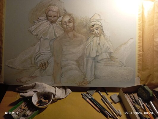 Marianna De Leoni in the Studio