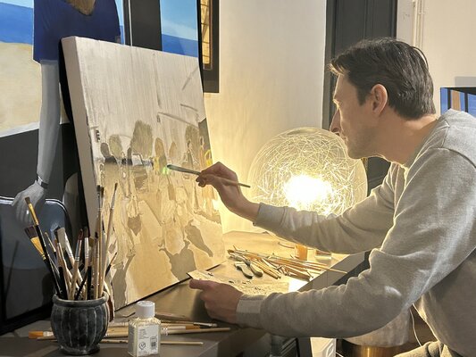 Antoine GODDEFROY in the Studio