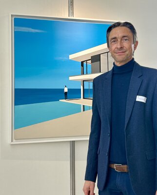 Antoine GODDEFROY in the Studio: Exposition des Artistes Normands 2025