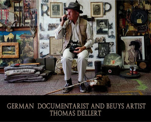 Thomas Dellert in the Studio: Me in my Berlin Art Studio  2022