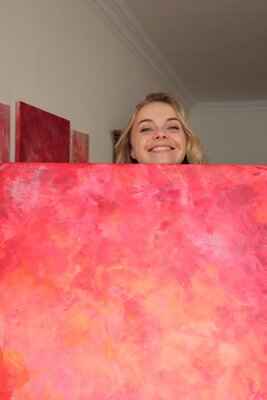 Anastasiya Devochkina in the Studio