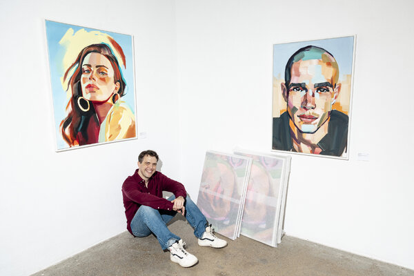 Max Eckhardt in the Studio: Sprin.Awakening Exhibition von Max Eckhardt