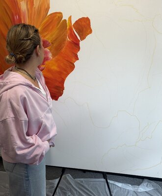 MONICA TRAPERO LEAL in the Studio
