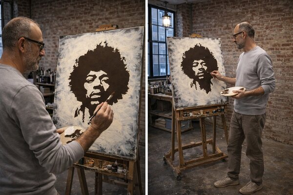 Fabio Guzzano in the Studio: Jimi duo