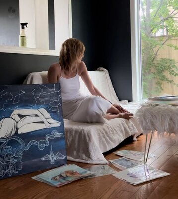 Brooke Meadows in the Studio: Home studio