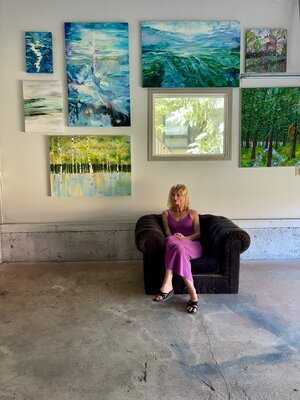 Brooke Meadows in the Studio: Studio