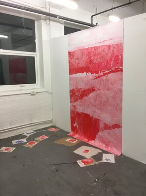 Christopher Prevot in the Studio: Art Studio - Laboratoire/ expérimentation