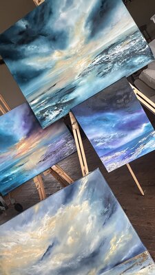 Laura Longhurst in the Studio