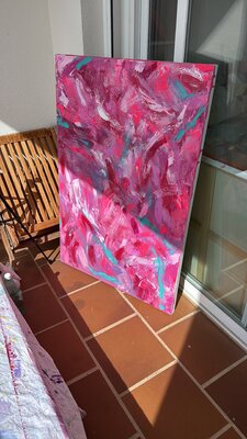 Julia Johannvordersielhorst in the Studio