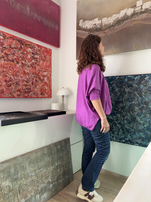 Nathalie Van Helshoecht in the Studio: Un peu de mon atelier