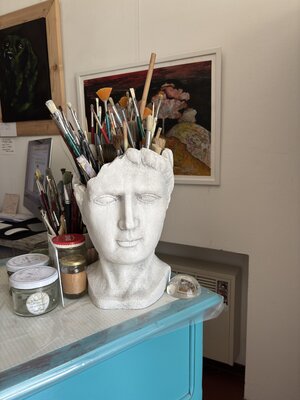 Anna Antonini in the Studio: My brushes