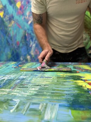 GORAZD BRAČUN in the Studio