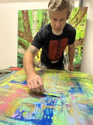 GORAZD BRAČUN in the Studio
