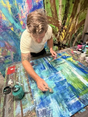 GORAZD BRAČUN in the Studio
