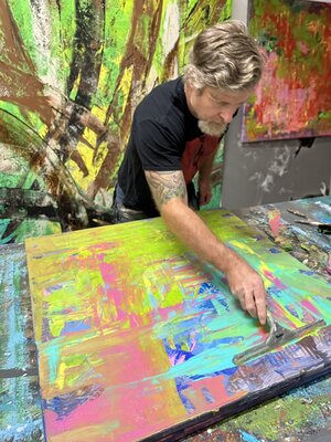 GORAZD BRAČUN in the Studio