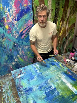 GORAZD BRAČUN in the Studio
