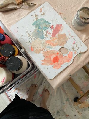 Anastasia Pris in the Studio: Im Studio