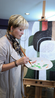 Tori Grin in the Studio