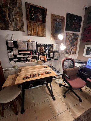 Daniela Cipitì in the Studio: ATELIER CIPITI'