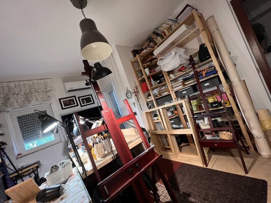 Daniela Cipitì in the Studio: ATELIER CIPITI'