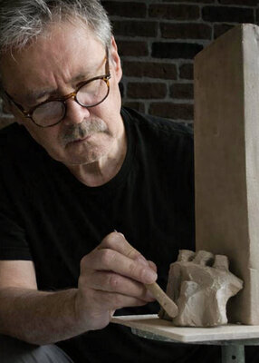 Norbert Kaluza in the Studio