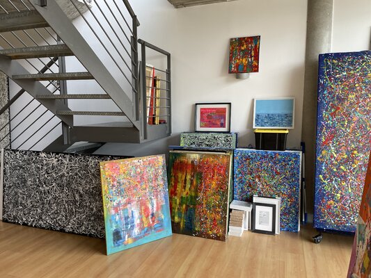Garay Art in the Studio