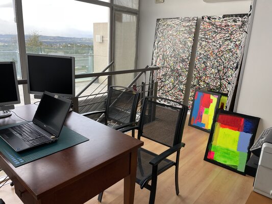 Garay Art in the Studio
