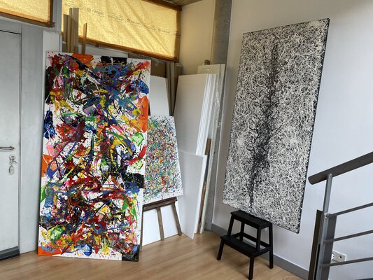 Garay Art in the Studio