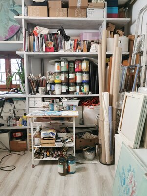 Elisa Zadi in the Studio